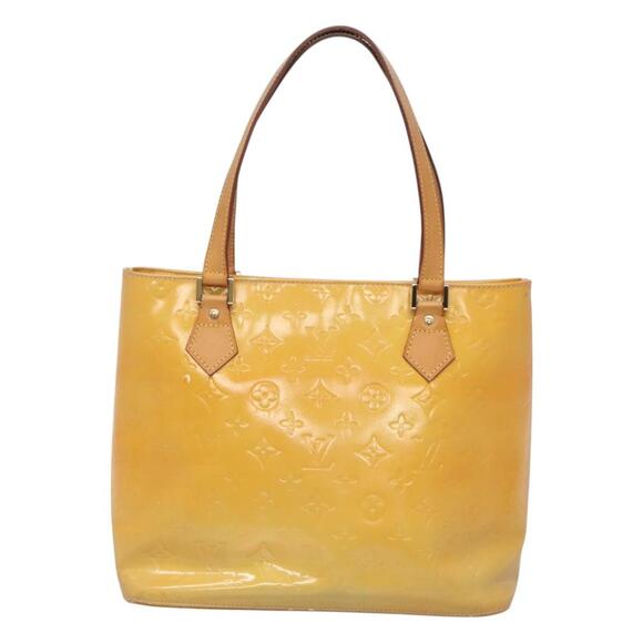 LOUIS VUITTON Monogram Vernis Houston Hand Bag Gris M91053 - Picture 2 of 12